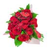 bouquet of 15 red roses 50cm-7